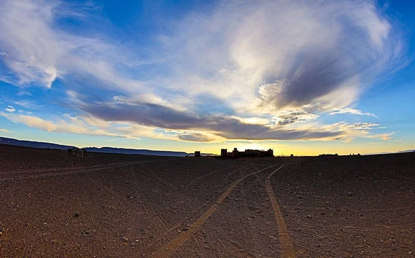 Paisagem Deserto Marroquino — Fotografia de Stock