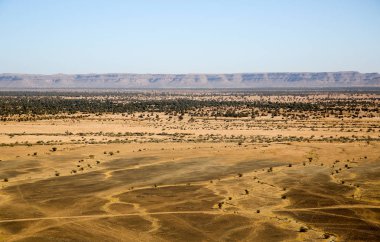 manzara Fas çöl