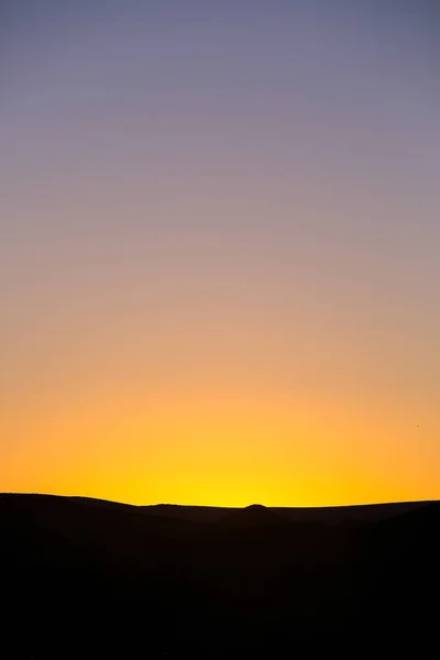 Paisaje Del Desierto Marroquí — Foto de Stock