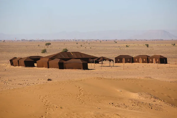 Paisagem Deserto Marroquino — Fotografia de Stock