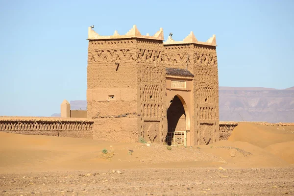 Landschaft Der Marokkanischen Wüste — Stockfoto