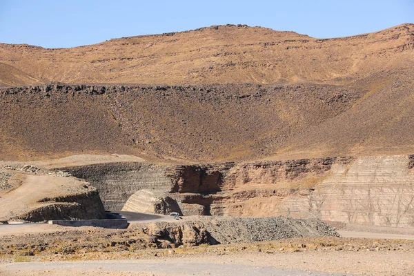 Landschap Van Marokkaanse Woestijn — Stockfoto