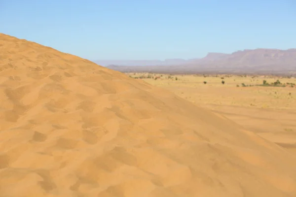 Paisaje Del Desierto Marroquí — Foto de Stock