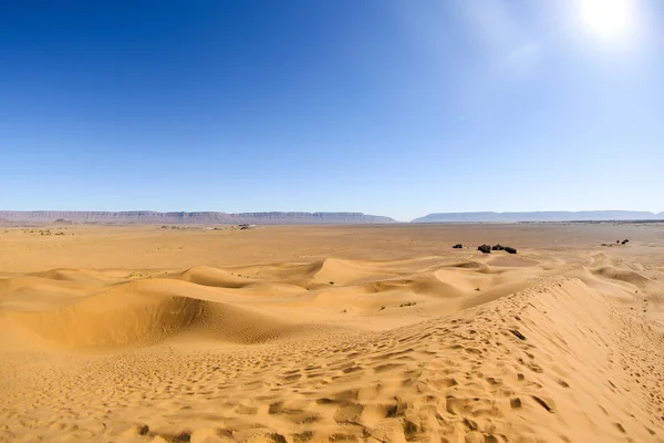 Paisaje Del Desierto Marroquí — Foto de Stock