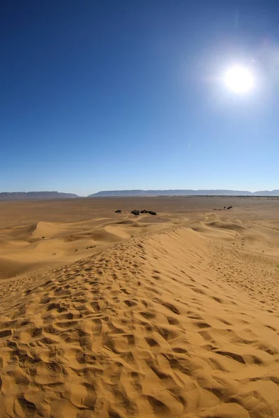 Paisaje Del Desierto Marroquí — Foto de Stock