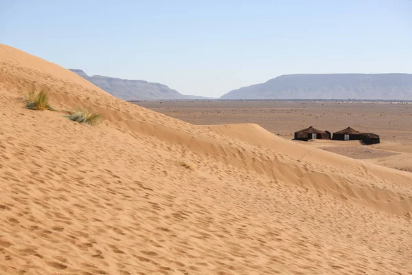 Paisaje Del Desierto Marroquí — Foto de Stock