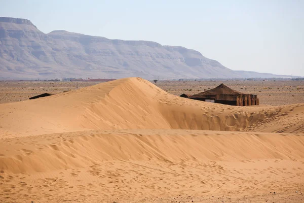 Τοπίο Της Ερήμου Του Μαρόκου — Φωτογραφία Αρχείου