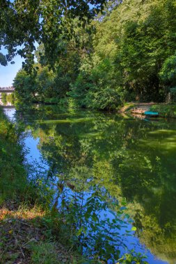 Poitevin bataklığının manzaraları