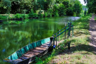 Poitevin bataklığının manzaraları