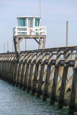 manzara Normandiya kıyılarında