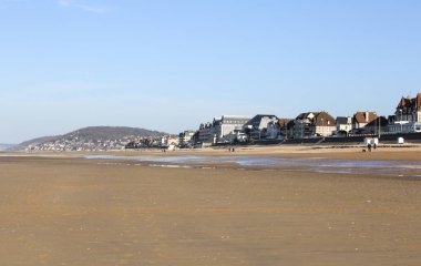 manzara Normandiya kıyılarında