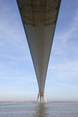 manzara Normandiya kıyılarında