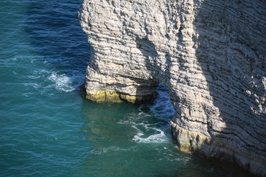 manzara Normandiya kıyılarında
