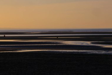 manzara Normandiya kıyılarında