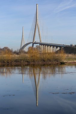manzara Normandiya kıyılarında