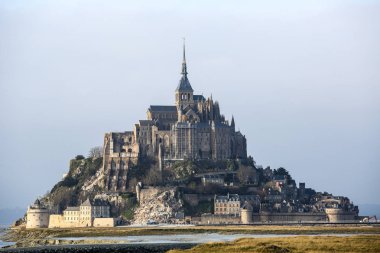 manzara Normandiya kıyılarında