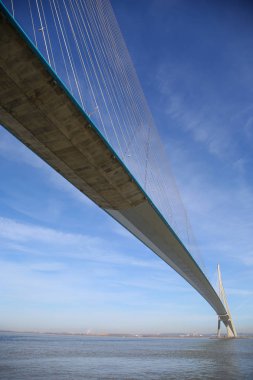 manzara Normandiya kıyılarında