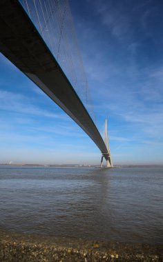 manzara Normandiya kıyılarında