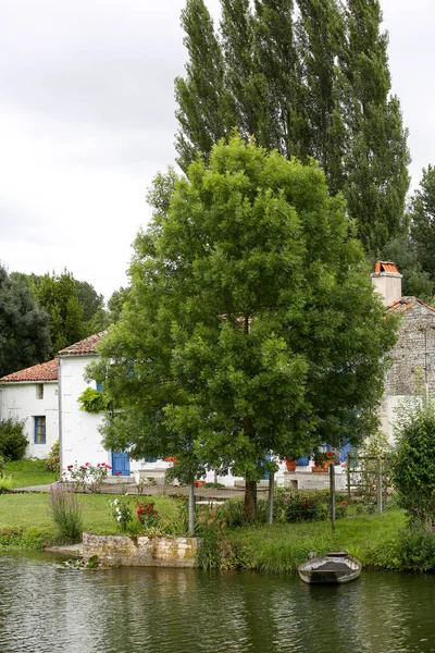 Landskap Poitevin Träsk — Stockfoto