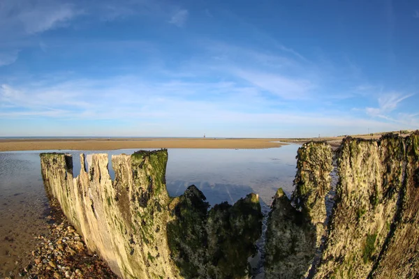 Landschappen Van Normandische Kust — Stockfoto