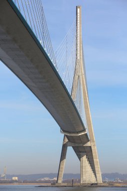manzara Normandiya kıyılarında