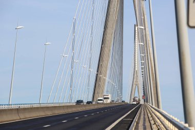 manzara Normandiya kıyılarında