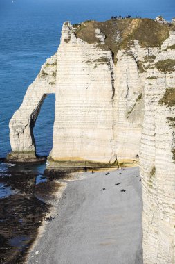 manzara Normandiya kıyılarında