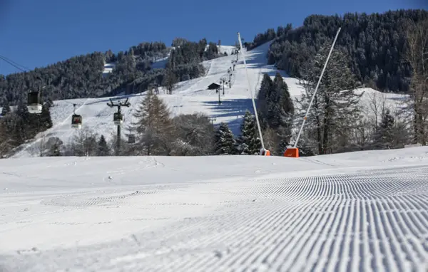 Paysages Hivernaux Des Alpes Françaises — Photo