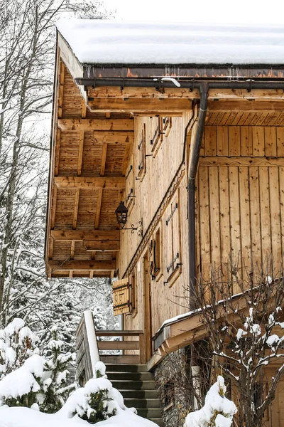 Winter Landscapes French Alps — Stock Photo, Image