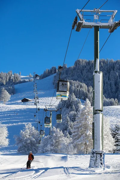 Paysages Hivernaux Des Alpes Françaises — Photo