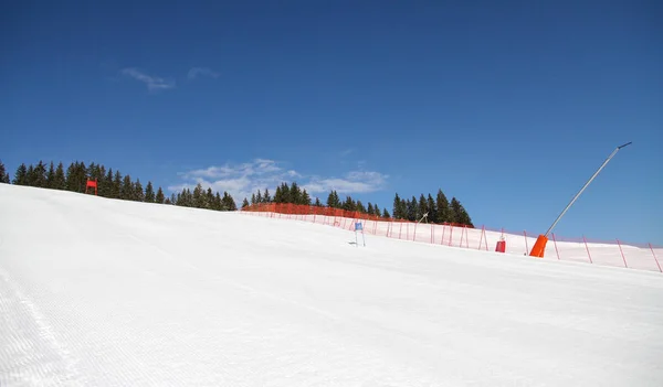 Winterlandschaften Der Französischen Alpen — Stockfoto