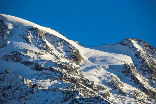 Paisagens Inverno Alpes Franceses — Fotografia de Stock