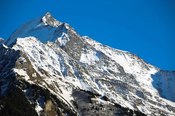 Kış Manzaraları Fransız Alps — Stok fotoğraf