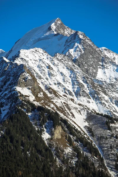 Paesaggi Invernali Delle Alpi Francesi — Foto Stock