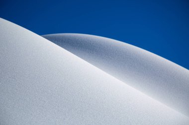 Kış manzaraları Fransız Alps 