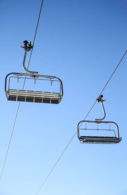 Kış manzaraları Fransız Alps 