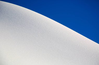 Kış manzaraları Fransız Alps 