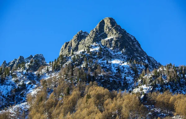 Winterlandschappen Van Franse Alpen — Stockfoto
