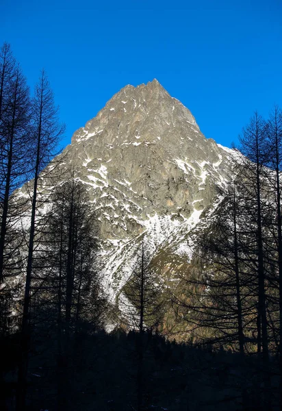 Winterlandschappen Van Franse Alpen — Stockfoto