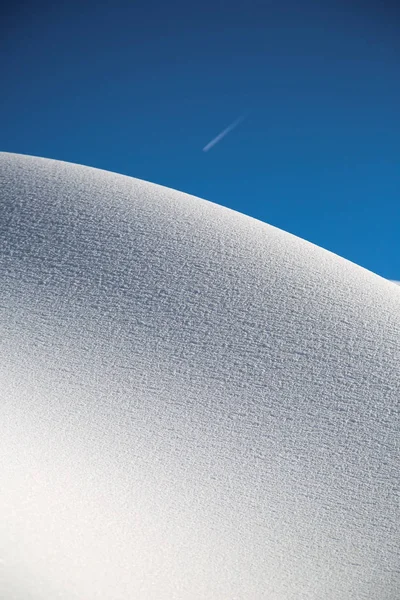 Kış Manzaraları Fransız Alps — Stok fotoğraf