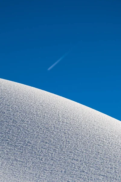 Kış Manzaraları Fransız Alps — Stok fotoğraf