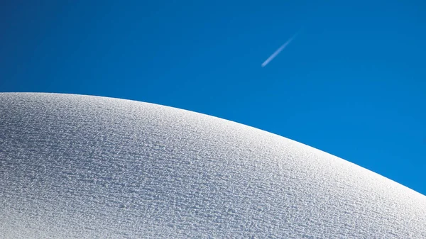 Kış Manzaraları Fransız Alps — Stok fotoğraf