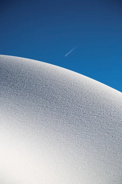 Kış Manzaraları Fransız Alps — Stok fotoğraf