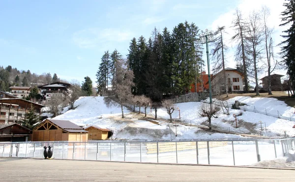 winter landscapes of French alps