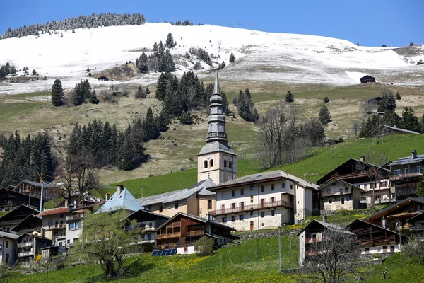 Estate Nelle Alpi Francesi — Foto Stock