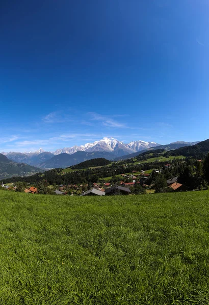 Sommer Den Französischen Alpen — Stockfoto