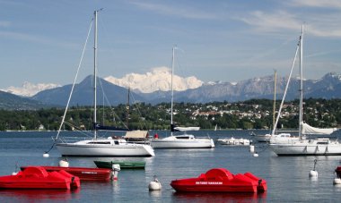 Fransız Alpleri'nde yaz