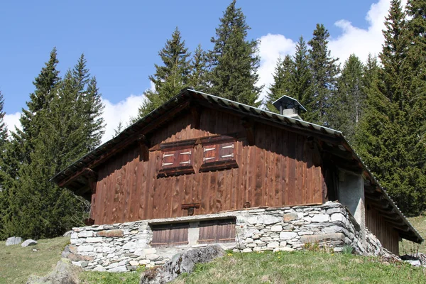 Zomer Franse Alpen — Stockfoto