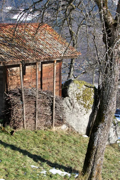 Fransız Alpleri Nde Yaz — Stok fotoğraf