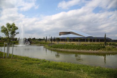 Fransızca Camargue peyzaj